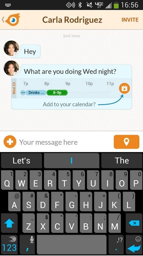 Emu App Brings Smart Texting to Android .